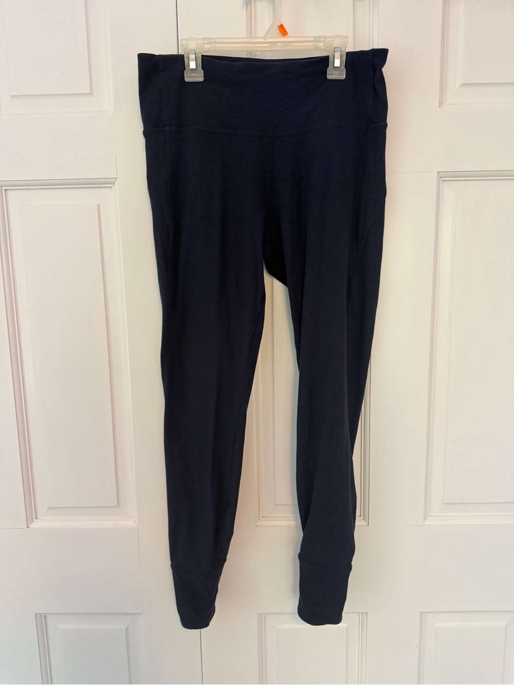 Lululemon Navy Cropped Jogger Yoga Pants Size 10 - Picture 2 of 8